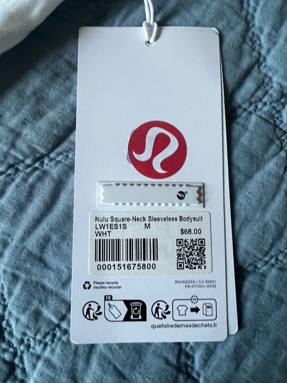 Lululemon athletica White- NWT